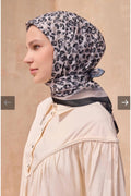 Leopar Desen Premium Soft Eşarp