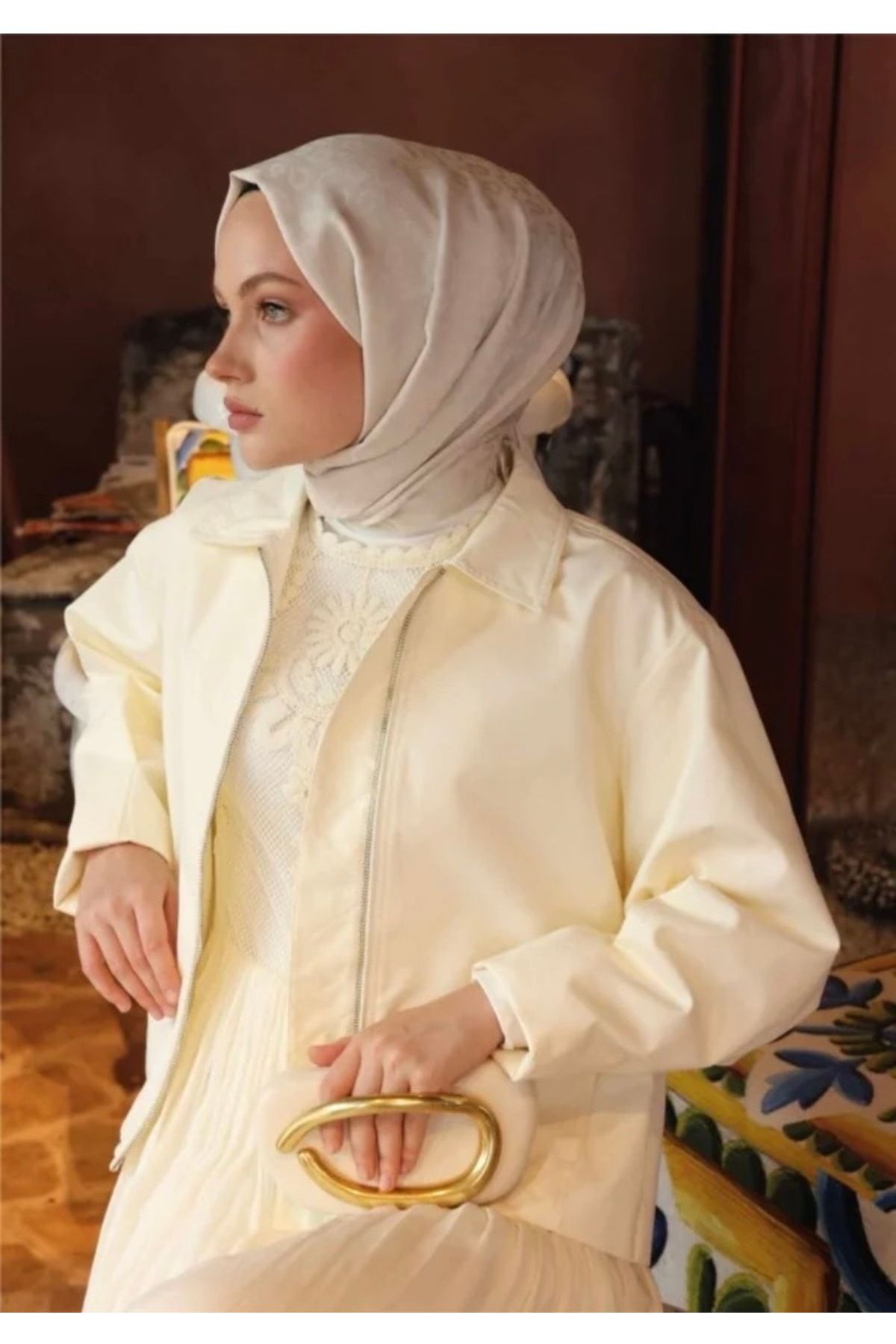 VALOR Scarf Leopar Desen Şal