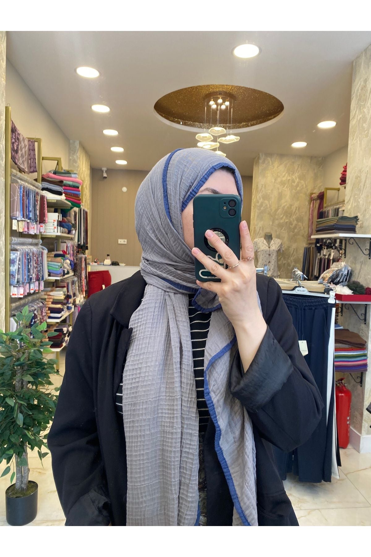 Biyeli Müslin Şal