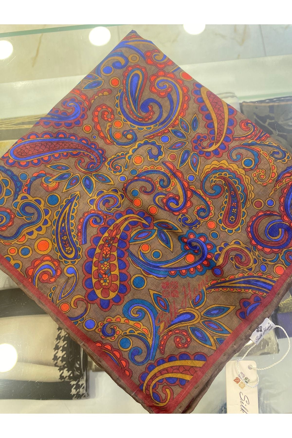 Silk Home Etnik Desen Soft Eşarp