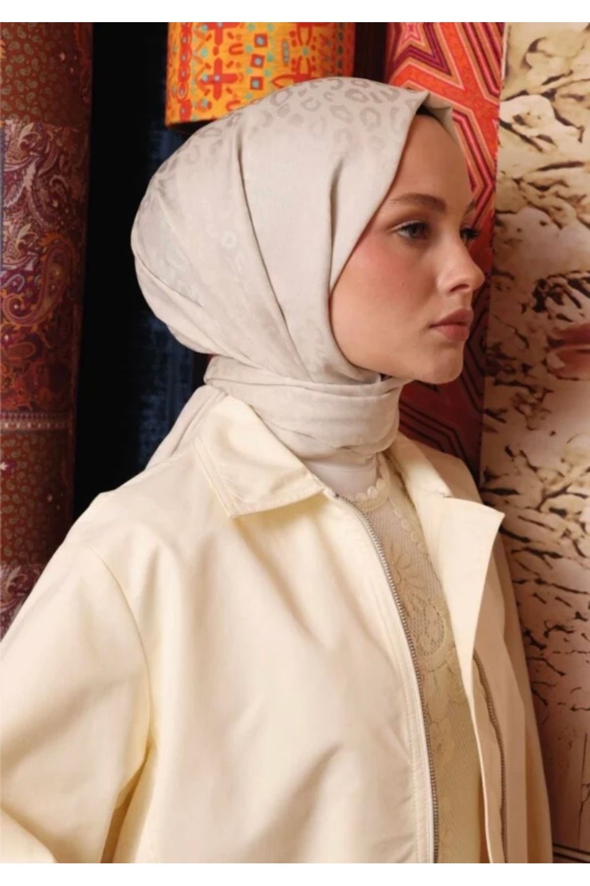 VALOR Scarf Leopar Desen Şal