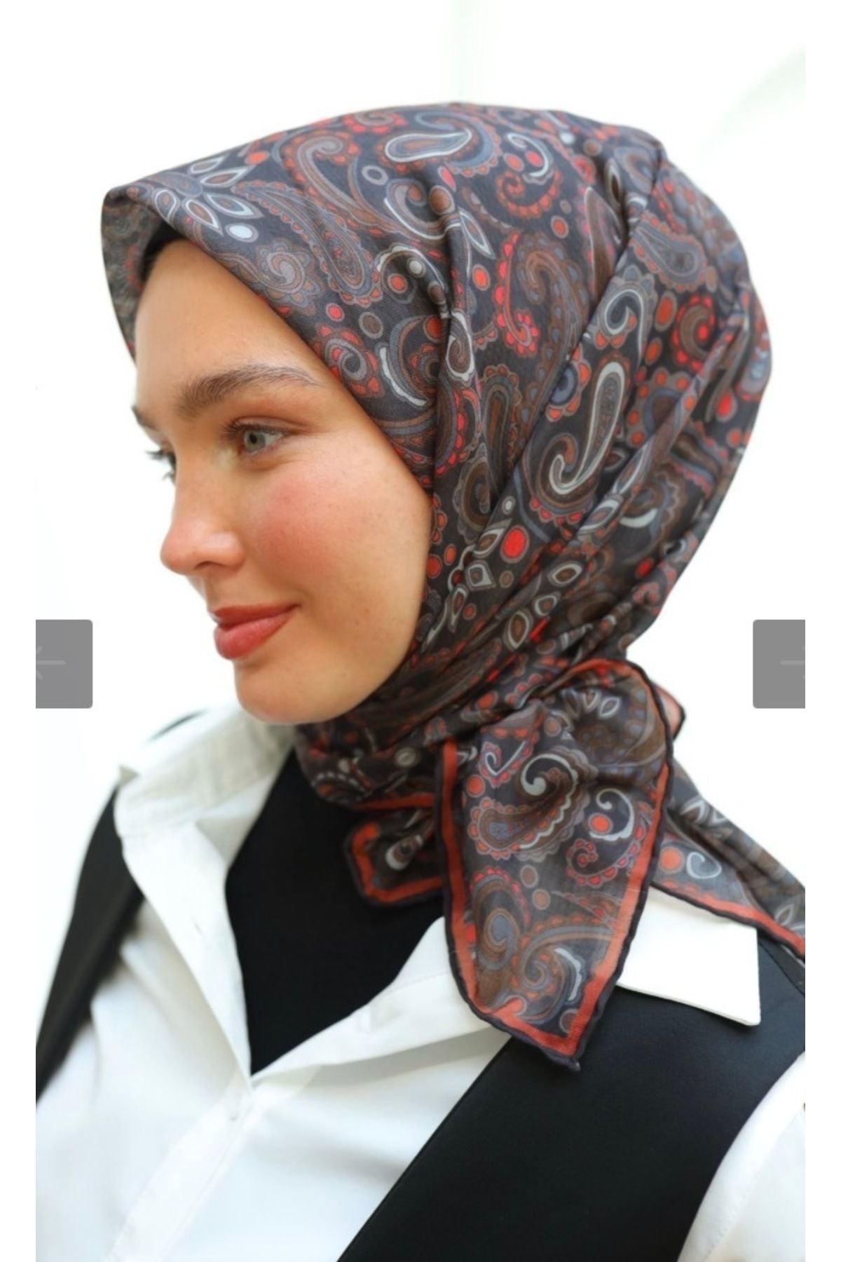 Etnik Desen Soft Eşarp