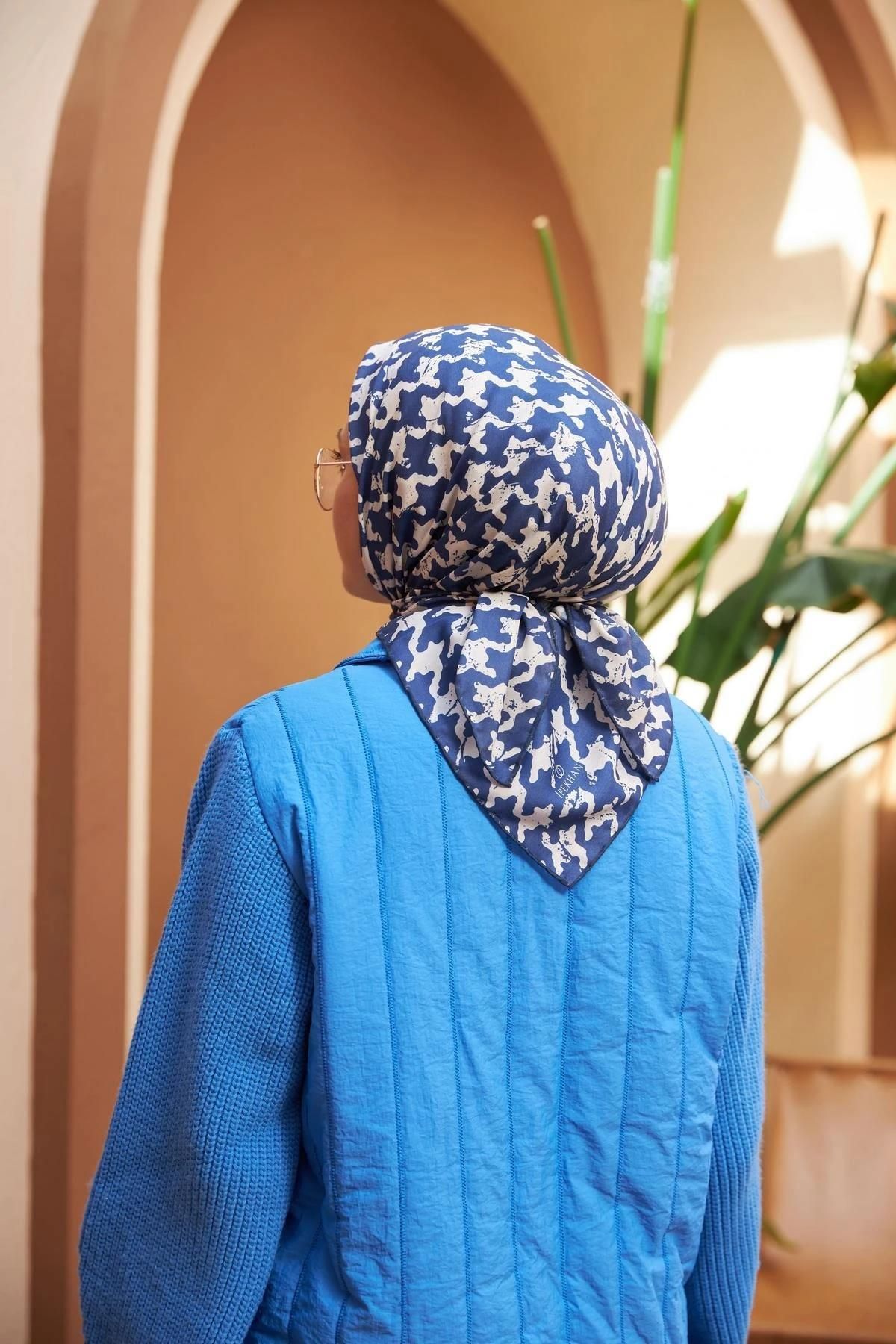 İpekhan Aura Kazayağı Soft Eşarp Mor 1155-05