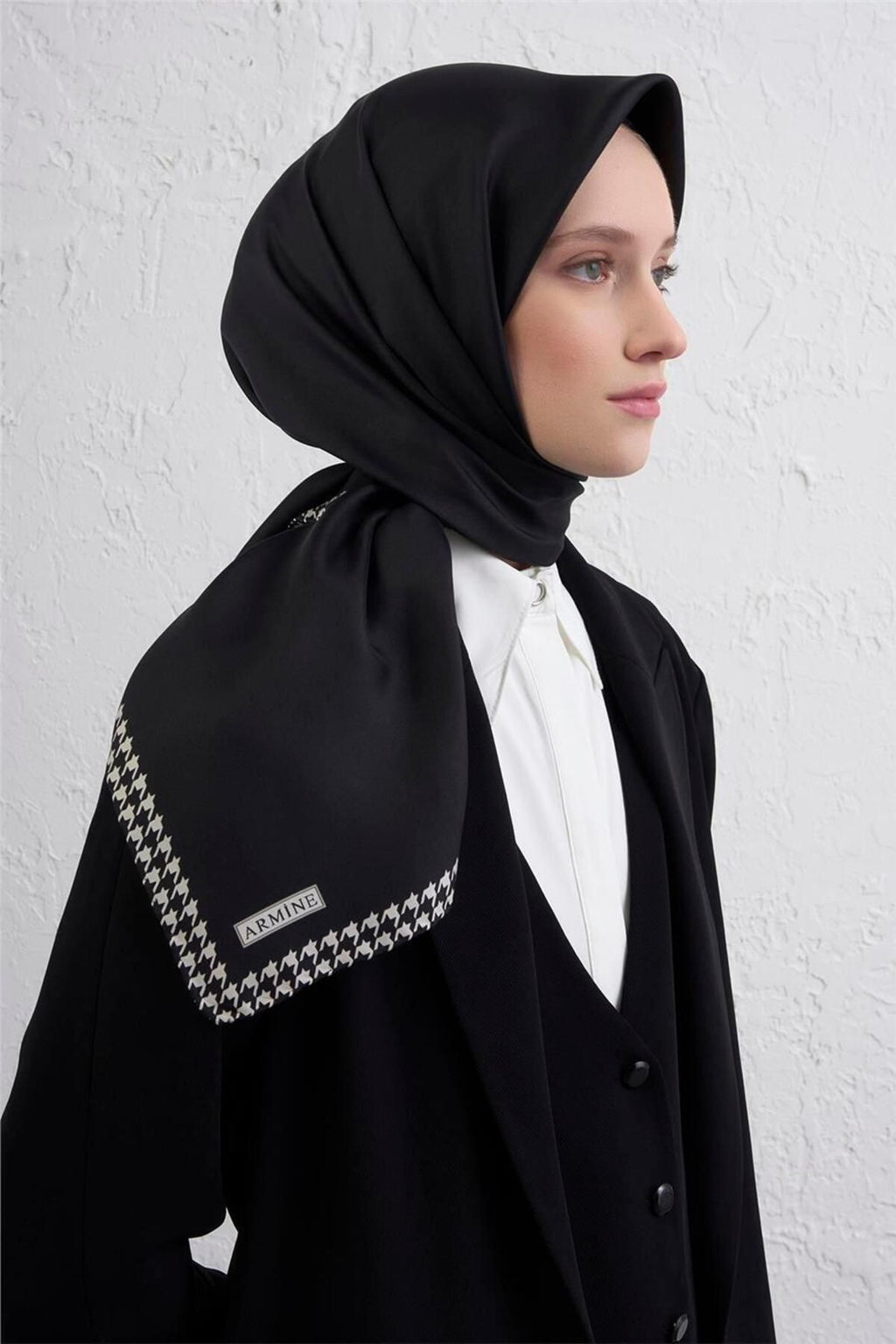 Armine Saf İpek Sura Eşarp 9443D 05