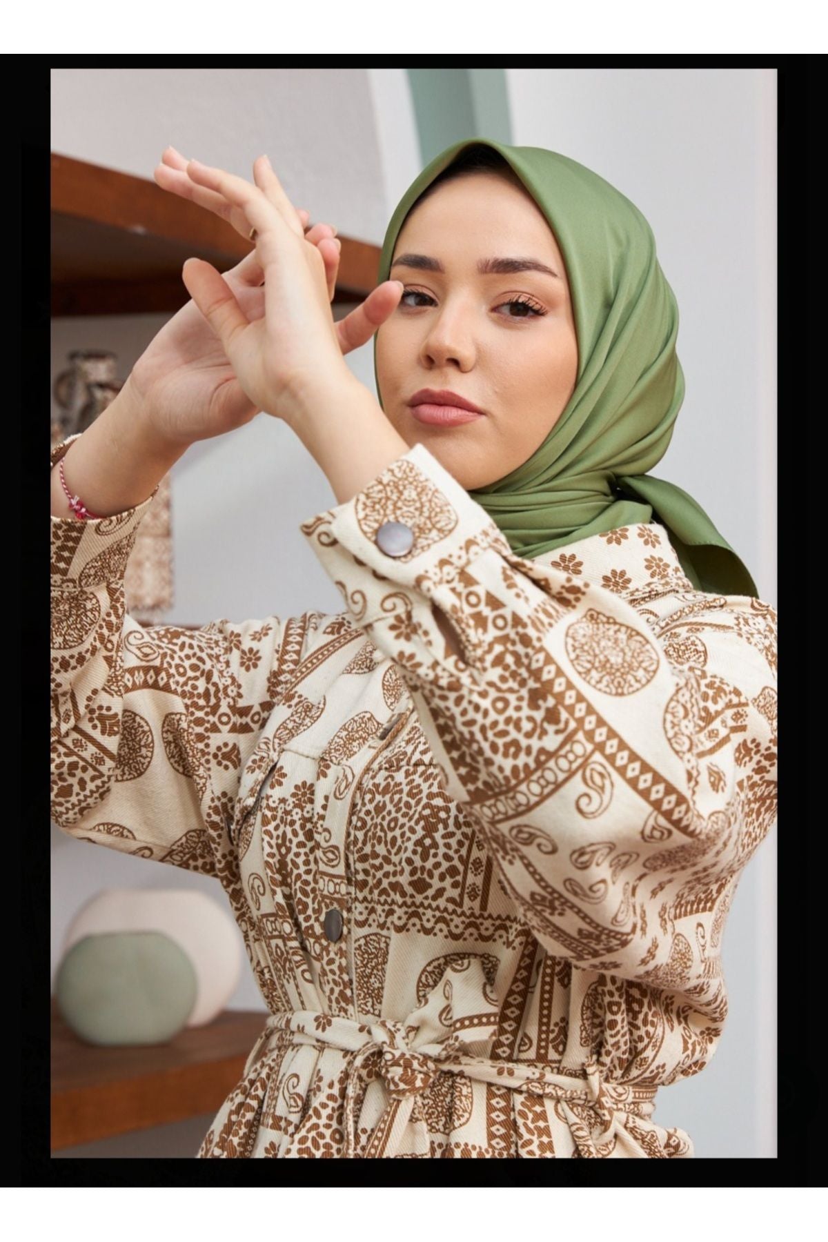 Silk Home Twill Eşarp - Twill Dokuma Eşarp