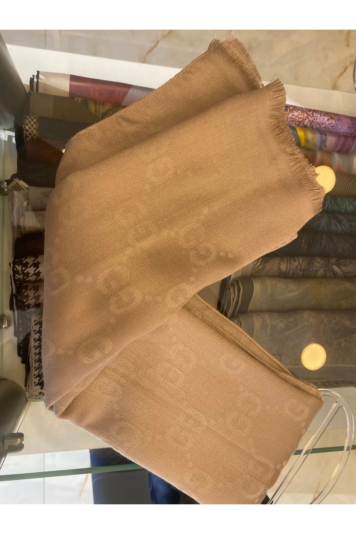 Markasız ucuz GG desen kaşmir şal
