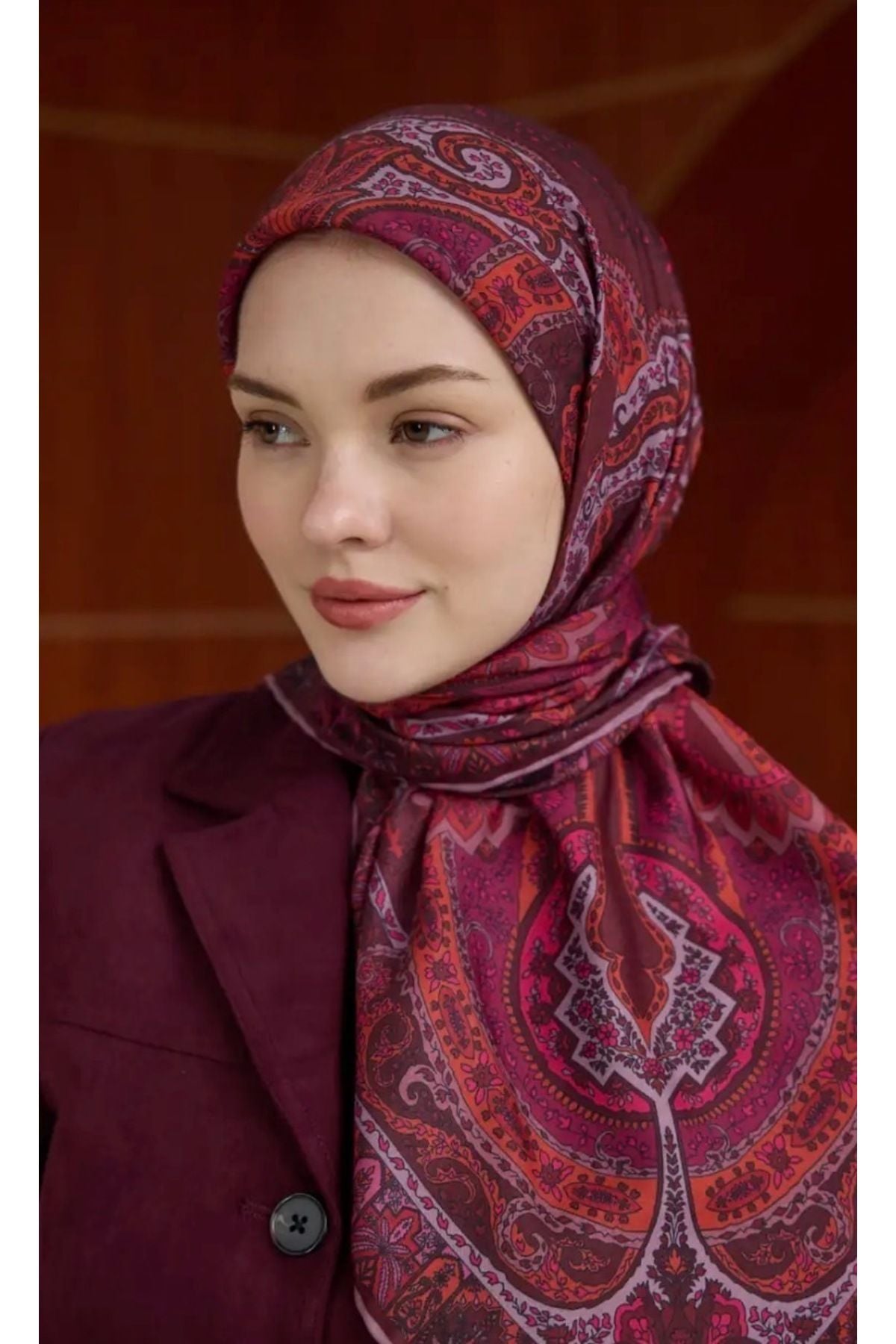 İpekhan Winter Bloom Soft Eşarp