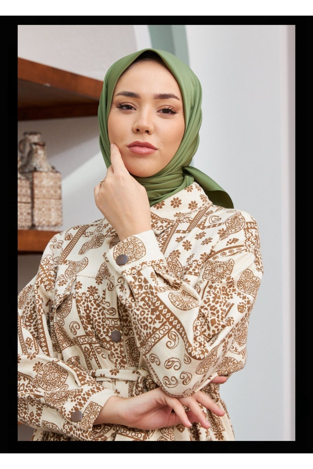 Silk Home Twill Eşarp - Twill Dokuma Eşarp