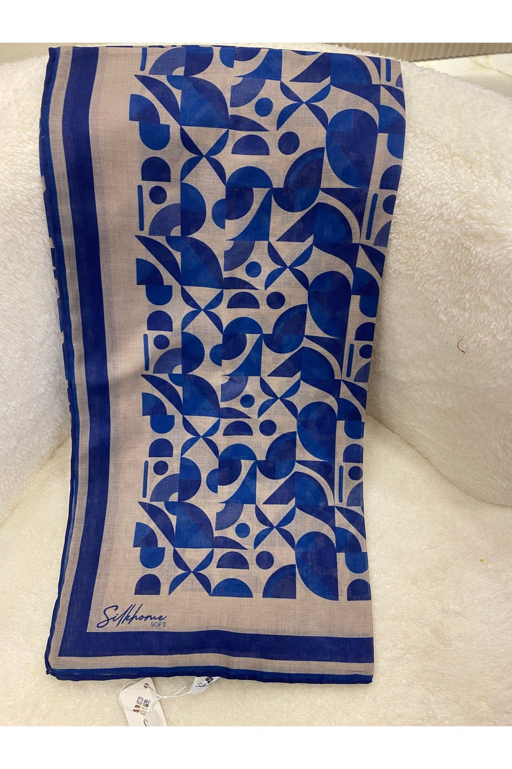 Silk Home geometrik dese soft eşarp