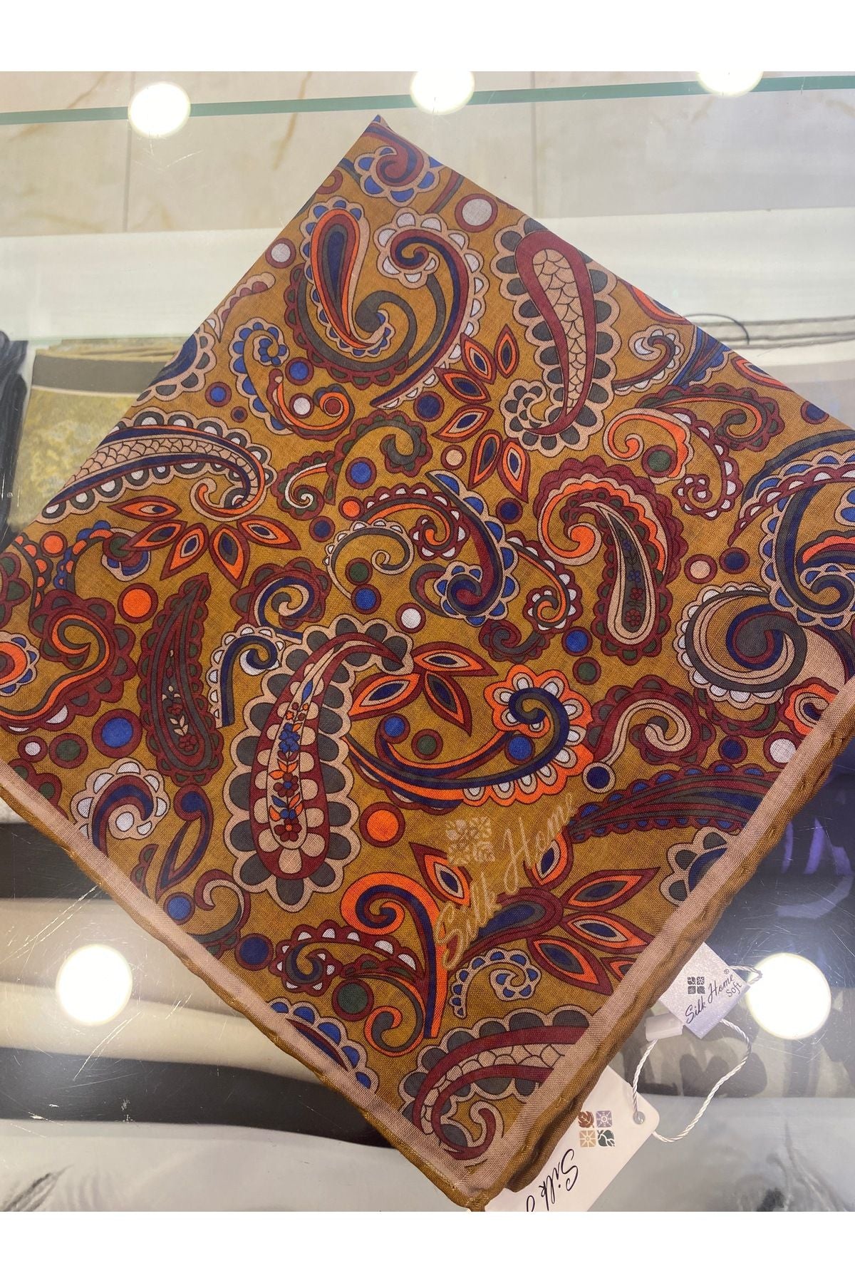 Silk Home Etnik Desen Soft Eşarp