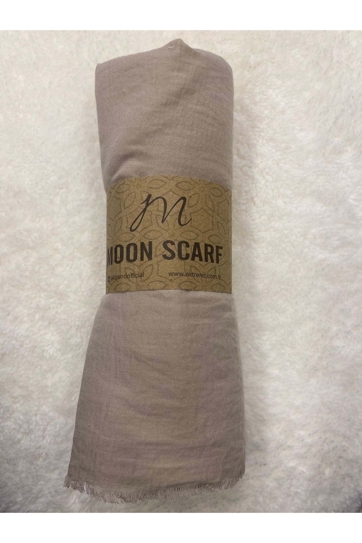 Moon Scarf Pamuk Kraş Şal