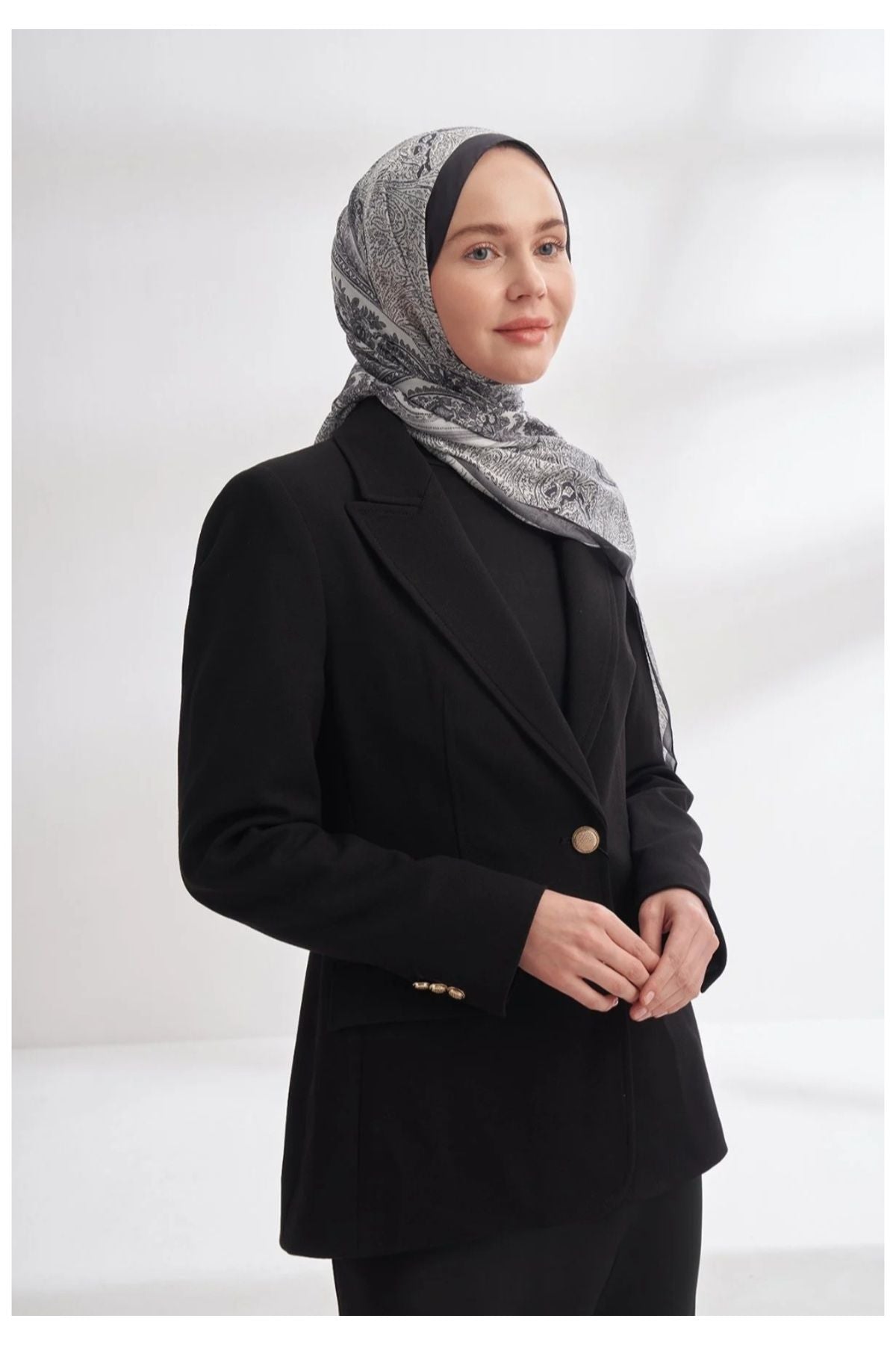 ARMANDA Vual Vintage Desen Şal