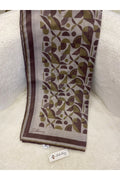 Silk Home geometrik desen Soft eşarp
