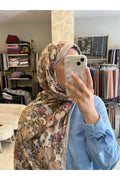 Efdal lale desen şal